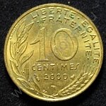 10 сантимов 2000 Франция (кою1-070) 10 сантимов 2000 Франция (кою1-070)